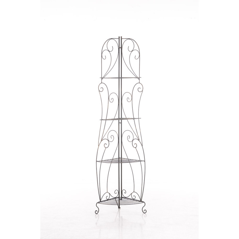 Scaffale Angolare IRMA in Metallo bronzo