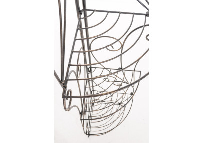 Étagère autoportante Irma en bronze