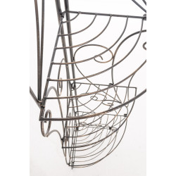 Étagère autoportante Irma en bronze