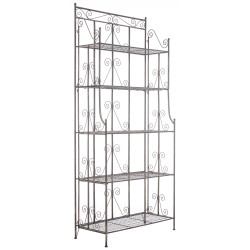 Estantería Decorativa de Hierro Ciara Bronce