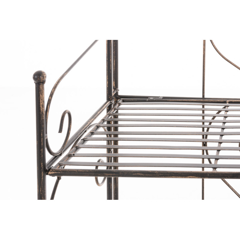 Scaffale in Ferro Lenja Rustico bronzo