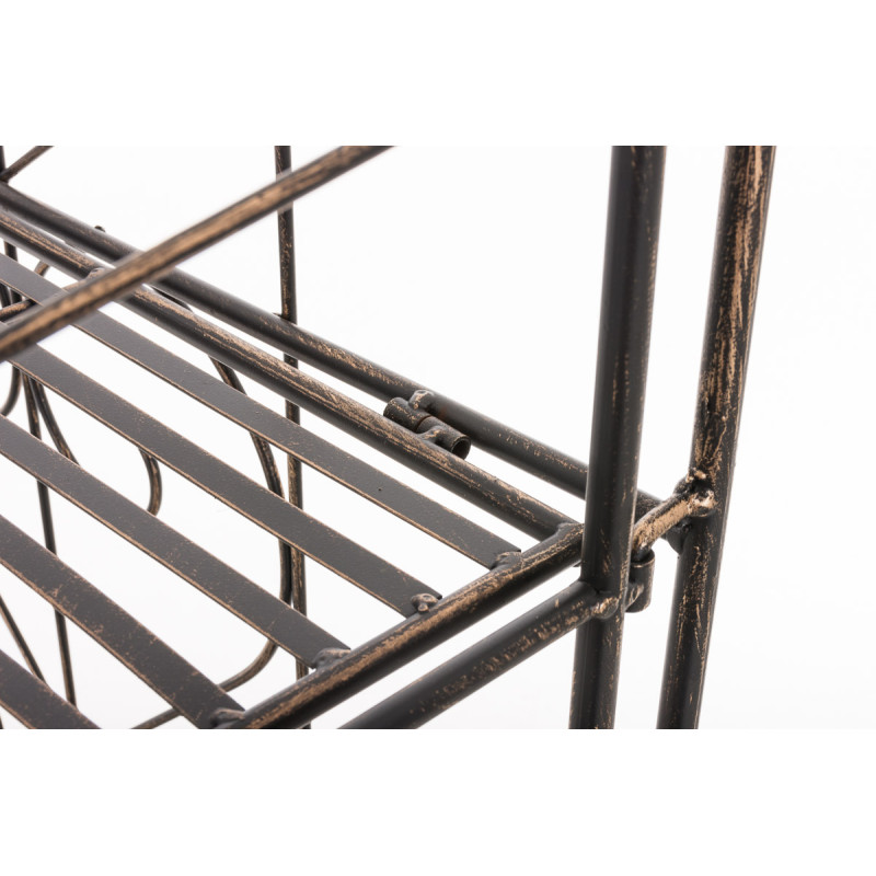 Scaffale in Ferro Lenja Rustico bronzo