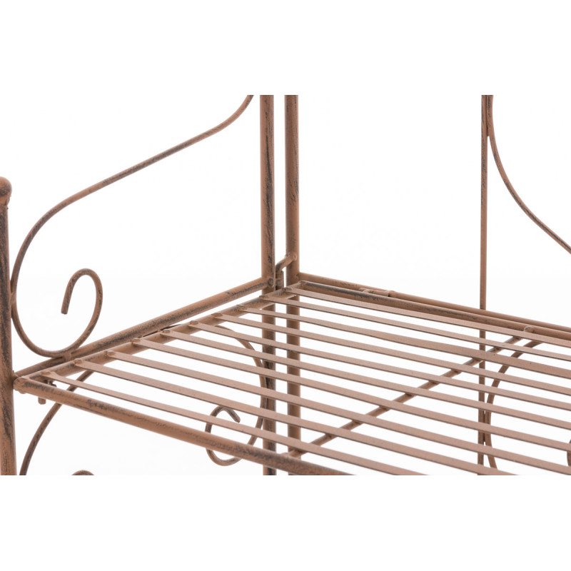 Scaffale in Ferro Lenja Rustico antico marrone