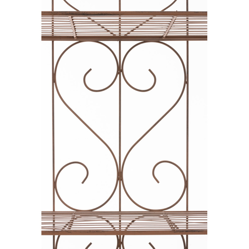 Scaffale in Ferro Lenja Rustico antico marrone