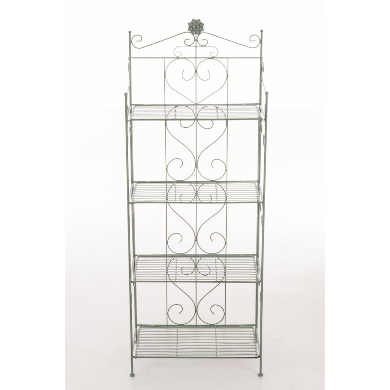 Estantería Plegable Decorativa Lenja Verde antiguo