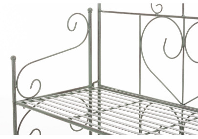 Scaffale in Ferro Lenja Rustico verde antico