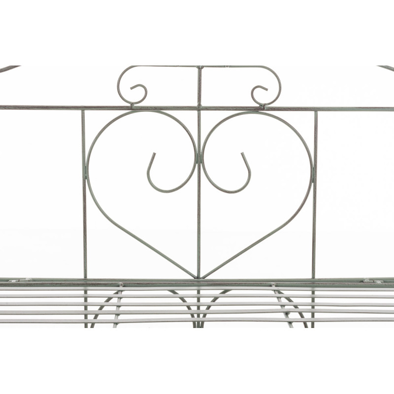Scaffale in Ferro Lenja Rustico verde antico