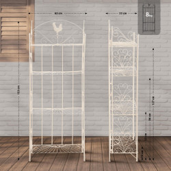 Estantería Plegable Mia Crema