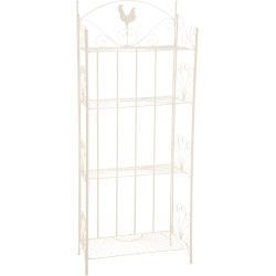 Étagère autoportante crème Mia