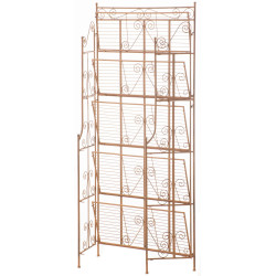 Étagère autoportante Ciara marron antique