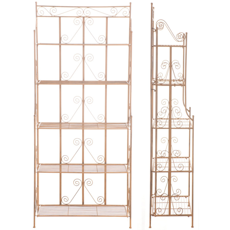 Étagère autoportante Ciara marron antique