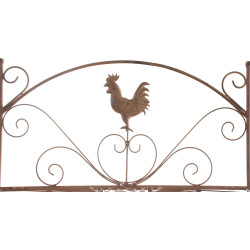 Étagère autoportante Mia marron antique