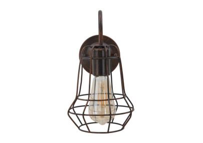 INDUSTRIAL Applique Murale Industrielle Industry B – Style Urbain et Vintage 33x15x27,5 cm