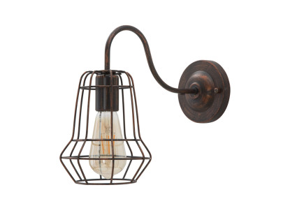 INDUSTRIAL Applique Murale Industrielle Industry B – Style Urbain et Vintage 33x15x27,5 cm