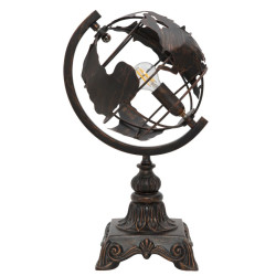 INDUSTRIEL Lampe de Table Industrielle World Industry – Ambiance Atelier Chic 24x20x40 cm