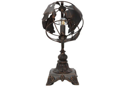 INDUSTRIEL Lampe de Table Industrielle World Industry – Ambiance Atelier Chic 24x20x40 cm