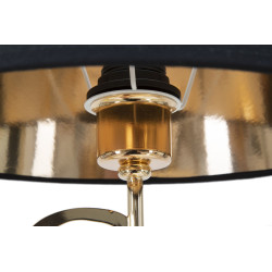GLAM Lampe de Table Glam Harts – Luxe Glamour et Ambiance Chic Ø30x54,5 cm