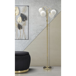 GLAM Lampadaire GlamY 4 Lumières – Splendeur et Design Haute Couture Ø54x176 cm