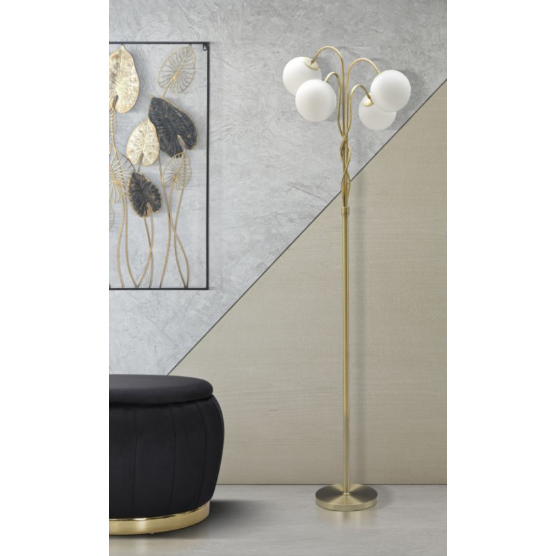 GLAM Lampadaire GlamY 4 Lumières – Splendeur et Design Haute Couture Ø54x176 cm