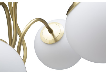 GLAM Lampe de Table GlamY 4 Lumières – Style Glam et Éclat Décoratif Ø53x74 cm