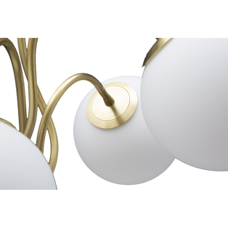 GLAM Lampe de Table GlamY 4 Lumières – Style Glam et Éclat Décoratif Ø53x74 cm