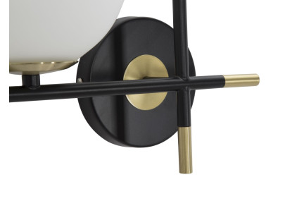 GLAM Applique Murale Darky Double – Design Glam et Style Contemporain 30x17x35 cm