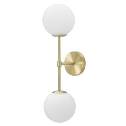 GLAM Applique Murale GlamY Doppia – Élégance et Luxe Contemporain 15x21x55 cm