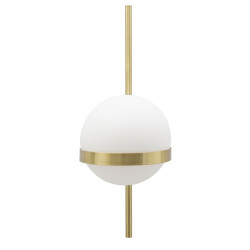 GLAM Applique Murale GlamY Circle – Design Raffiné et Glamour 15x20x40 cm