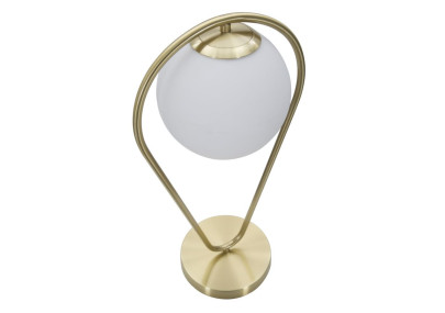 GLAM Lampe de Table GlamY Drop – Design Glam et Éclairage Chic 25x18x50 cm