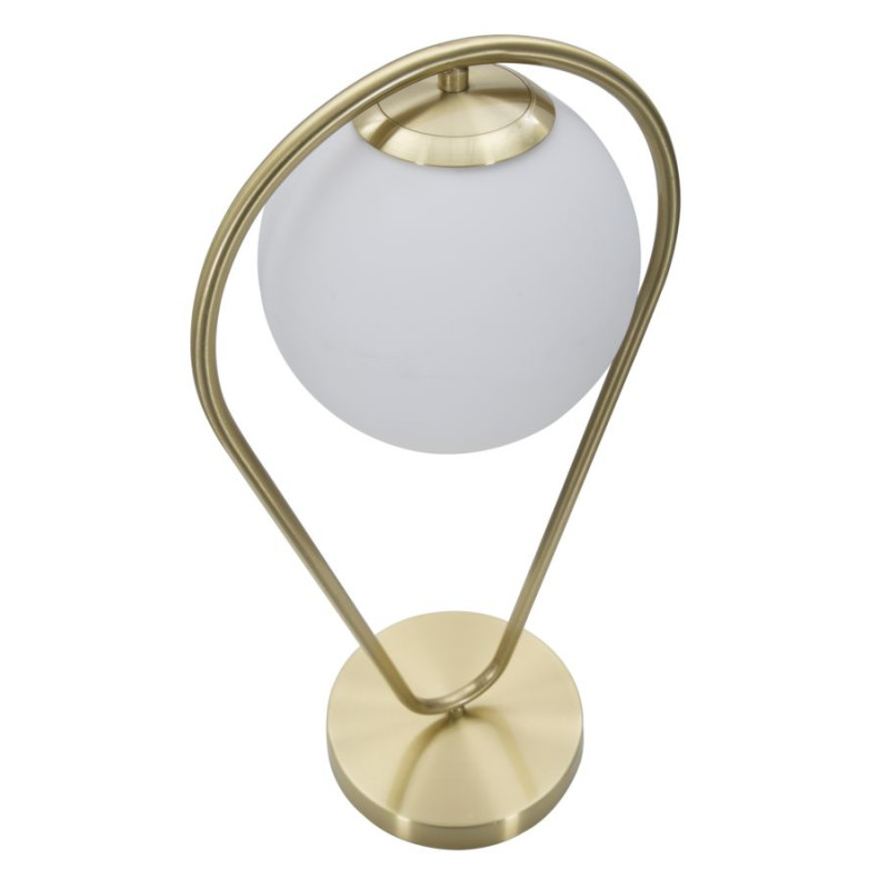 GLAM Lampe de Table GlamY Drop – Design Glam et Éclairage Chic 25x18x50 cm