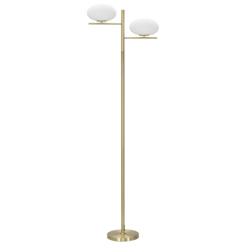 GLAM Lampadaire Ovale GlamY – Luxe et Style Éblouissant 51x24x180 cm