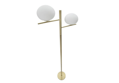 GLAM Lampadaire Ovale GlamY – Luxe et Style Éblouissant 51x24x180 cm