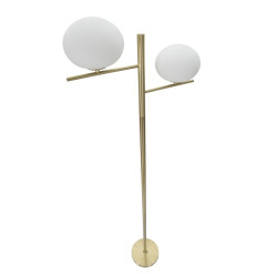 GLAM Lampadaire Ovale GlamY – Luxe et Style Éblouissant 51x24x180 cm