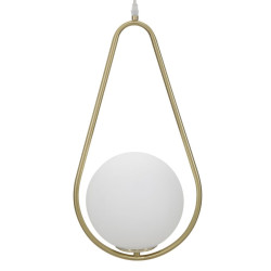 GLAM Plafonnier GlamY Drop – Design Unique et Glamour 24x20x46 cm