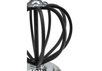 GLAM Lampe de Table Darky Silver – Élégance Contemporaine Ø28x44,5 cm