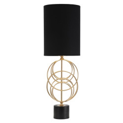Lampe de table GLAM CirclY – Design Glamour et Sophistication Ø22,5x65 cm