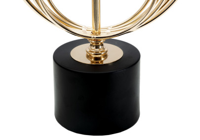 Lampe de table GLAM CirclY – Design Glamour et Sophistication Ø22,5x65 cm