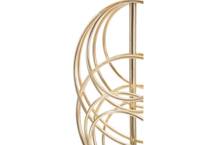 Lampe de table GLAM CirclY – Design Glamour et Sophistication Ø22,5x65 cm