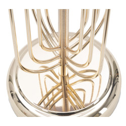 GLAM Lampe de Table Krista – Luxe et Élégance Glam Ø33x64 cm