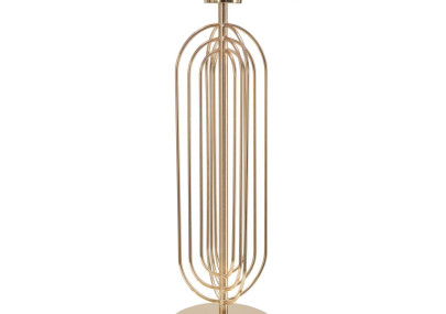 GLAM Lampe de Table Krista – Luxe et Élégance Glam Ø33x64 cm