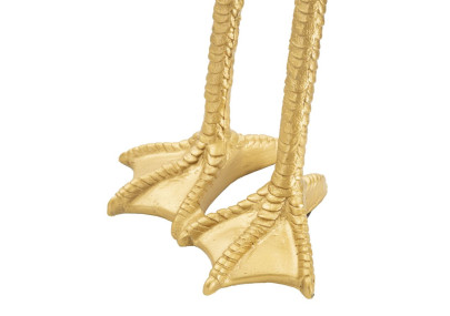 GLAM Lampe de Table Flamingo – Design Exotique et Glam 37x19x59 cm