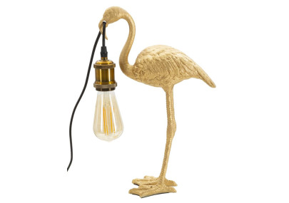 GLAM Lampe de Table Flamingo – Élégance Raffinée 13x11,5x39,5 cm