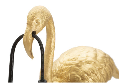 GLAM Lampe de Table Flamingo – Élégance Raffinée 13x11,5x39,5 cm