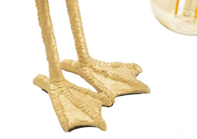 GLAM Lampe de Table Flamingo – Élégance Raffinée 13x11,5x39,5 cm