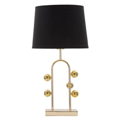 GLAM Lampe de Table Bubble – Glamour Contemporain et Ambiance Chic Ø32,5x61 cm