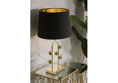 GLAM Lampe de Table Bubble – Glamour Contemporain et Ambiance Chic Ø32,5x61 cm