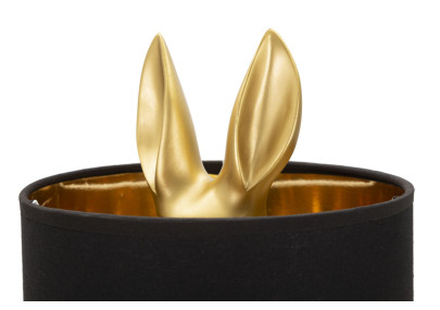 GLAM Lampe de Table Lapin – Élégance Animalière et Lumière Glam Ø20x43 cm