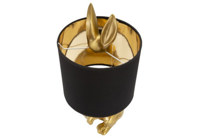 GLAM Lampe de Table Lapin – Élégance Animalière et Lumière Glam Ø20x43 cm