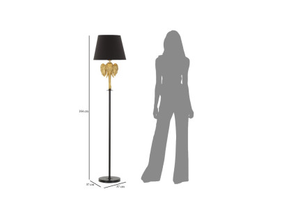 GLAM Lampadaire Éléphant – Glamour et Design Animaux Ø37x164 cm