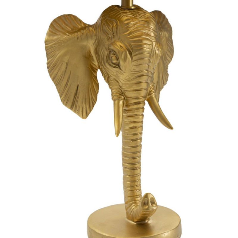 GLAM Lampe de Table Éléphant – Élégance Animalière Ø32x59 cm